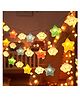 MUREN Star & Cloud LED Fairy String Lights  Warm Decorative Lights for Kids Room, Nursery, Parties, & Gifting-1 pcs