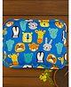 KIDS BASIC Super Soft  Baby Mustard seeds Pillow with Detachable Washable Cover- Blue