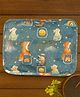 KIDS BASIC Super Soft  Baby Mustard seeds Pillow with Detachable Washable Cover- Dusty Blue