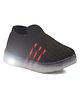 Lil Lollipop Mesh Detailed LED Shoes - Black