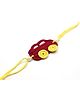 Milyra Car Crochet Detailed Premium Rakhi - Red