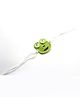 Milyra Frog Crochet Detailed Premium Rakhi - Green