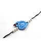 Milyra Sparrow Crochet Detailed Premium Rakhi - Blue