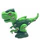ThinkerPlace DIY Sliding Dinosaur Kit Tyrannosaurus Rex | Learn About Dinosaurs | Take Apart Dinosaur Toys | Build, Play & Learn | STEM Educational Toy for Kids Age 4+ | Science & Learning Toy