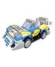 THINKER PLACE 8-in-1 Super Racing Car Thunder God (99 Pieces) | Learn About Speed | Building Block Set for Kids Age 7+ | STEM Educational Toy | Build, Collect & Create Mega Robot