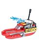 THINKER PLACE 8-in-2 Fire Vanguard Fire Boat (89 Pieces) | Learn About Fire Fighters | Building Block Set for Kids Age 7+ | STEM Educational Toy | Build, Collect & Create Rescue Robot or Fire Truck