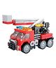 THINKER PLACE 8-in-2 Fire Vanguard Fire Ladder Truck (88 Pieces) | Learn About Fire Fighters | Building Block Set for Kids Age 7+ | STEM Educational Toy | Build, Collect & Create Robot or Fire Truck