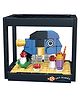 ThinkerPlace 8-in-1 Dream Ocean Fish Tank Blue Damselfish (91 Pieces) | Learn About Marine Life | Building Block Set for Kids Age 7+ | STEM Educational Toy | Build, Collect & Create a Big Fish Tank
