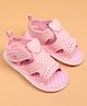 Cute Walk by Babyhug Velcro Closure Sandals - Pink