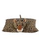 Ultra Folding Leopard Cushion - Brown