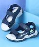 Cute Walk by Babyhug Sandals With Velcro Closure - Navy Blue