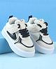 Babyoye Solid Color Velcro Closure Casual Shoes - Black