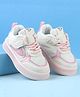 Babyoye Solid Color Velcro Closure Casual Shoes - Pink