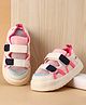 Babyoye Velcro Closure Solid Sandals - Pink