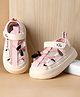 Babyoye Solid Color Velcro Closure Sandals - Pink