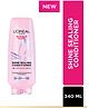 LOREAL PARIS Glycolic Gloss Shine Sealing Conditioner, Powered By 4% Glycolic Acid, for Dull Hair, Smoothens Hair Fiber For 3X More Gloss- 340 ml