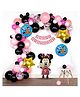 Special You Minnie mouse birthday decoration with minnie mouse foil balloons, Birthday decoration items, birthday theme decoration for girls, pink balloon, pink pastel balloons for birthday - 78items