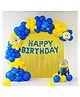 Special You Yellow, Blue Minion Theme Birthday Decoration Kit for Kids, Birthday Party Decoration Items Pack Of 50