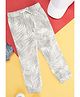 Pantaloons Junior Cotton Woven Abstract Printed Pant - Charcoal