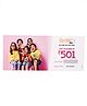 Firstcry.com Gift Certificate Rs. 501