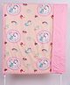 Blooming Buds Peach Unicorn with Pink dots Reversible Dohar