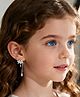 Hola Bonita Earrings with Floral Pearl & Beads - Offwhite