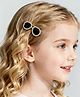 Hola Bonita Hair Pins And Clips Free Size - Black&Gold