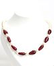 Pihoo Navratri Theme Pearls & Glass Beads Embellished Necklace - Maroon