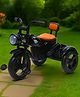 Fun Ride Himalayan Kids Tricycle  Musical Trike with Front Headlight for Indoor & Outdoor - Black