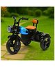 Fun Ride Himalayan Kids Tricycle  Musical Trike with Front Headlight for Indoor & Outdoor  - Blue