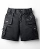 Noddy Typography Printed Shorts - Black