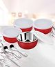 Sanjeev Kapoor  Stainless Steel Microwave Bowl Set  4 Pcs Combo (4 Bowls + 2 Spoons) | Microwave Safe & Durable 200 ml Each