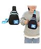 Bembika Baby Essential Adorable And Functional Baby Shoulder Bag For Kids, Small Bags For Girls & Boys, Stylish Daypack Cross Body Sling Bag - Black