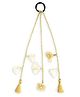 Tiber Taber Floral Designed Paraandi - Beige