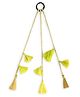 Tiber Taber Tassels Designed Paraandi - Green