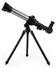 Fiddlerz Telescope Toy for Kids with Magnification Tripod and Compass Educational Science Kit for Astronomy Stargazing and Planet Observation for Boys and Girls Age 5+