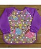 Badal Kidz Long Sleeve Bibs, Waterproof Baby Bibs, Toddler Sleeved Bib, Baby Smock for Eating Feeding, 0-24 Months -Purple