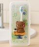Badal Kidz Baby Soft Bristle Toothbrush with Bear Handle - Gentle Oral Care with Travel Case (6M+) - Brown