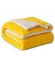 OYO BABY Solid Single Sherpa Square Blanket for AC Room Woollen Blend - Yellow