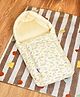 Mi Arcus Printed Soft Baby Sleeping Bag Carry Nest L 80 x B 38 cm - Cream
