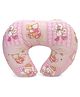 Babyhug Cotton Feeding Pillow Teddy Bear Print - Pink