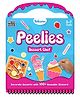 Reusable Sticker Activity Book Peelies, 100 Plus Reusable Stickers, 6 Pictures, Mess Free Fun for Kids, Creative Play and Travel Toy, Gifts for Boys and Girls Ages 3 to 7