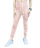 The little lookers Cotton Spandex Knit Solid Joggers - Pink