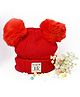 The little lookers Knit Pom Pom Detailed Cap - Red