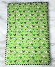 Fabrify 100% Cotton Newborn Baby Godadi, Baby Bed, Mattress, Rilka, Bedsheet Combo Set Soft Cotton godi, Godari, Baby Bed, Crib Sheet Heart Design  (0-24 Months, Green Color)(100x70)