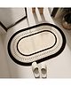 SYGA Non-Slip Quick-Drying Oval Door Mat  Water Absorbent, Easy-to-Clean, Wear-Resistant Floor Mat