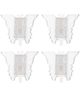 SYGA Set of 4 Transparent Child Safety Window Lock - Sliding Door & Window Lock