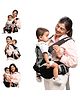 BAYBEE Neonest Hip Seat Baby Carrier for 0 to 3 Year Baby | Baby Carrier for New Born with 6 Carry Position | Adjustable Hands Free Baby Carry Bag with Lumbar Support & Wide Seat Cushion