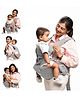 BAYBEE Neonest Hip Seat Baby Carrier for 0 to 3 Year Baby | Baby Carrier for New Born with 6 Carry Position | Adjustable Hands Free Baby Carry Bag with Lumbar Support & Wide Seat Cushion