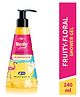 Plum BodyLovin' Lily Miss Sunshine Shower Gel | SLS-Free Body Wash For Women | Long Lasting Fresh Fruity-Floral Fragrance | Aloe-Infused Nourishing Body Cleanser For Soft & Smooth Skin - 240 ml
